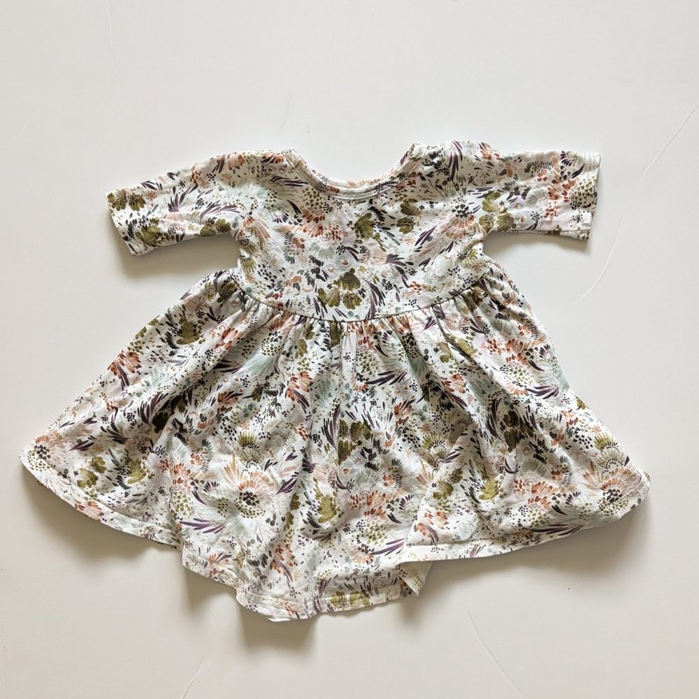 Vivie and Ash Wildwood Three Quarter Sleeve Twirly Dress EUC 12-18 months